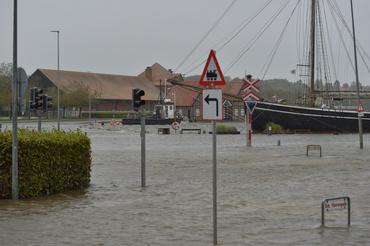 Stormflod skærer million af overskuddet hos Kolding Havn